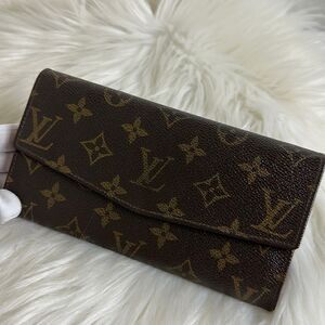 💯Authentic Louis Vuitton Monogram Long Wallet 🍀
